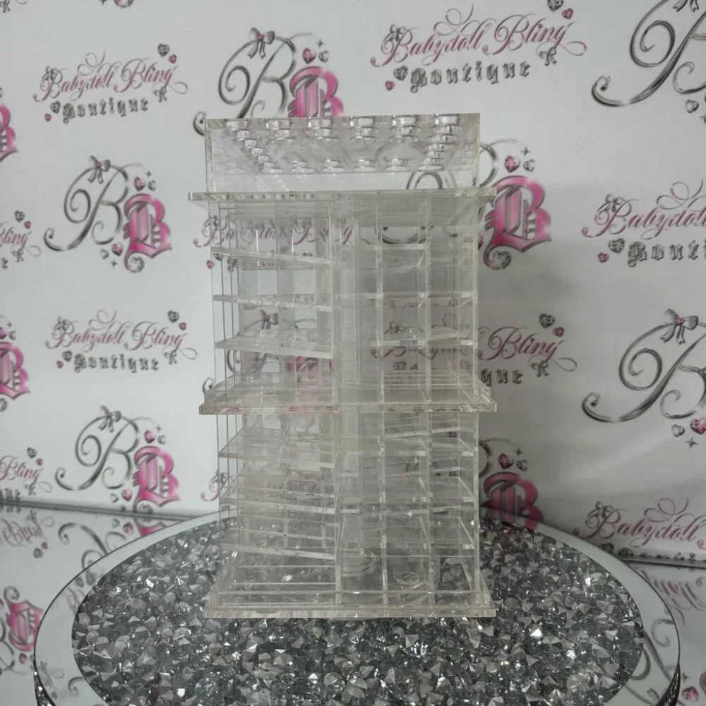 Impressions vanity Makeup Organizer holder lipstick lipgloss Clear Acrylic